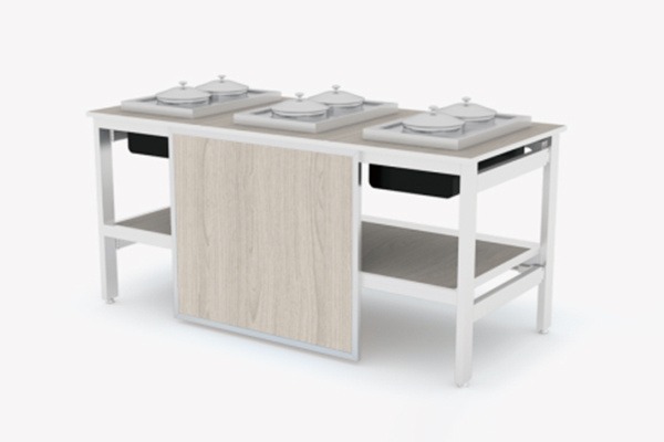 Commercial Buffet Equipment Soup Station Folding Buffet Table