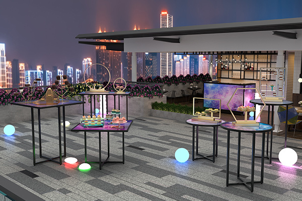 Commercial Catering Equipment Hotel Buffet Dessert Banquet Table
