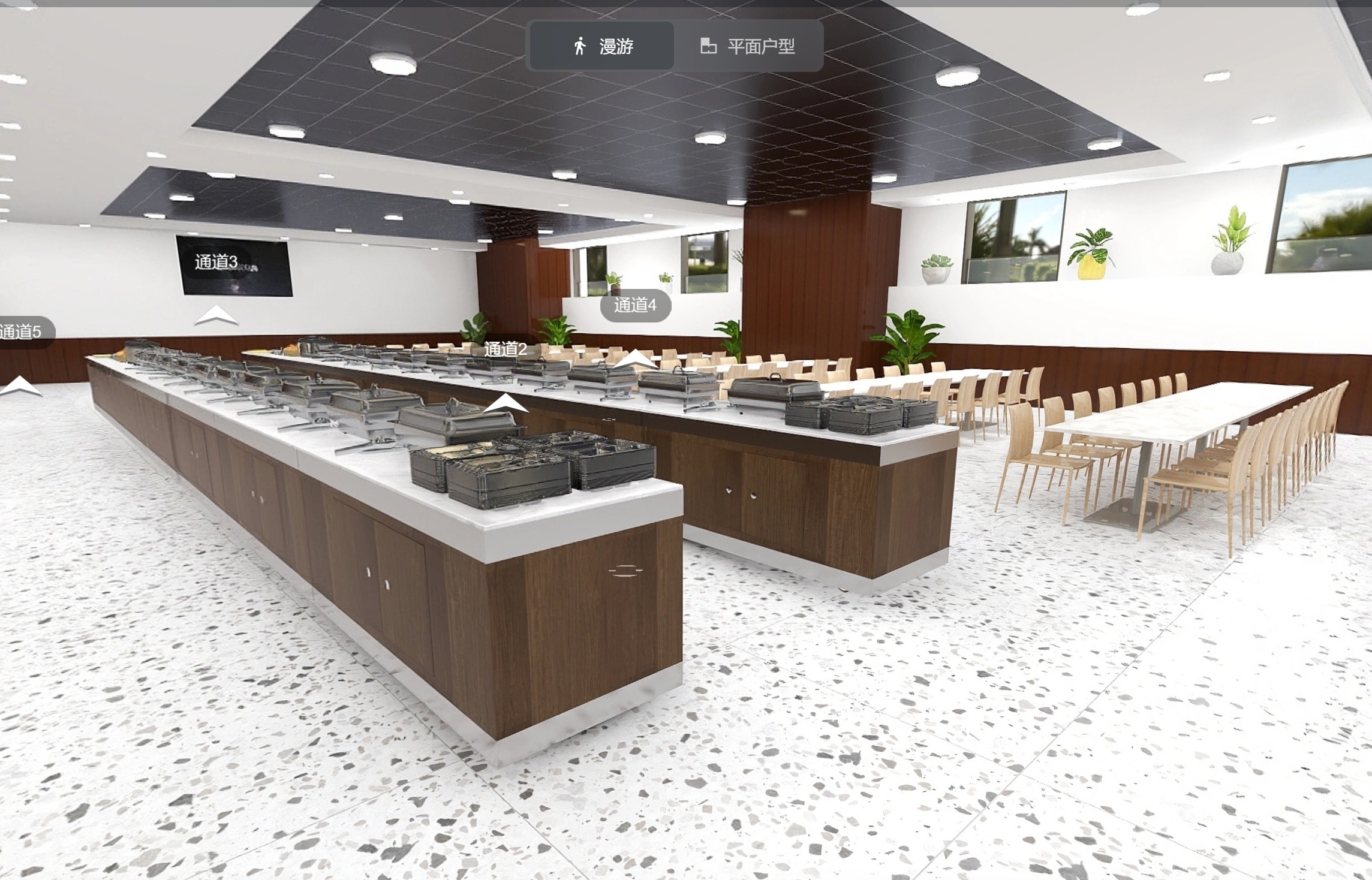 中铁南沙公司食堂