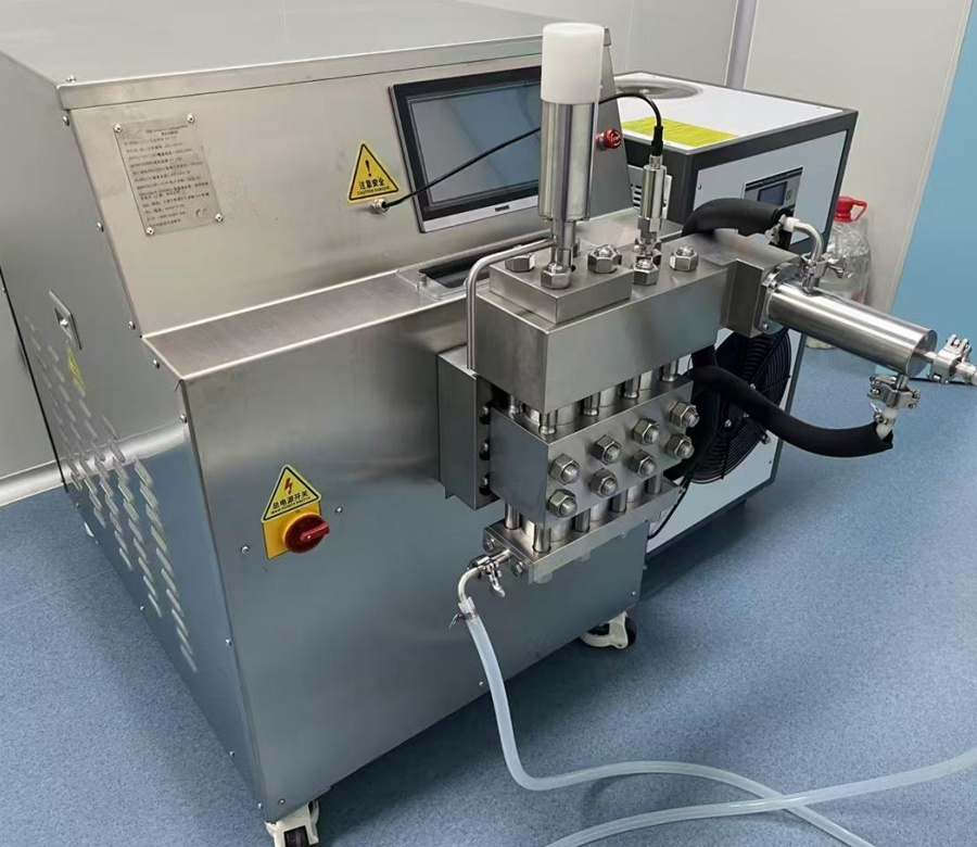 High-pressure homogenizer