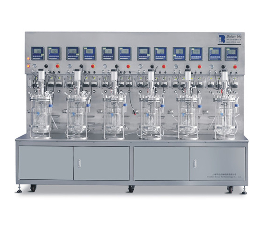 Double-walled glass fermenters