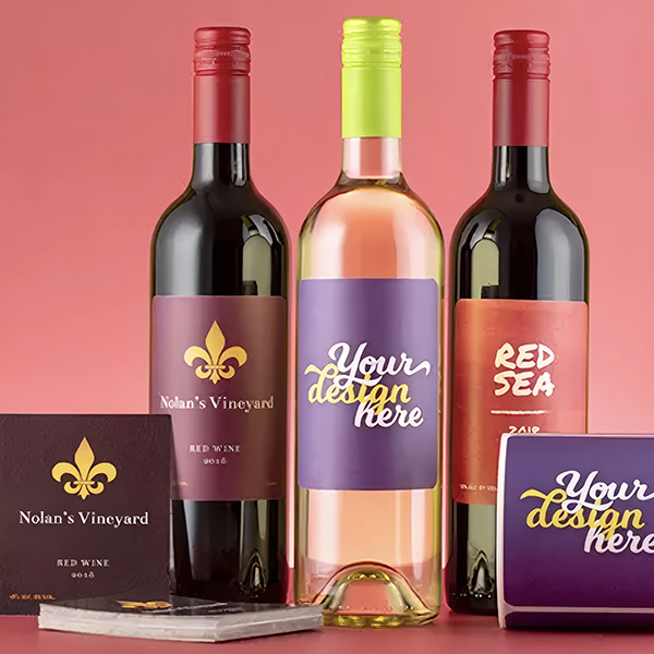 Wine bottle labeling