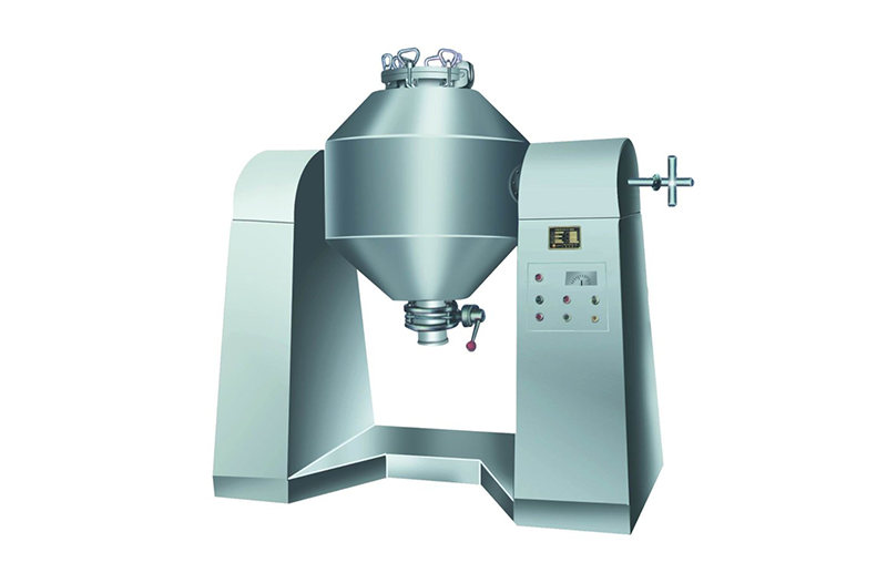 Double-cone rotary dynamic vacuum dryer
