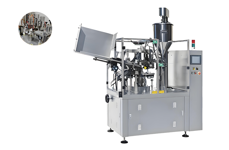 aluminum tube filling and sealing machine