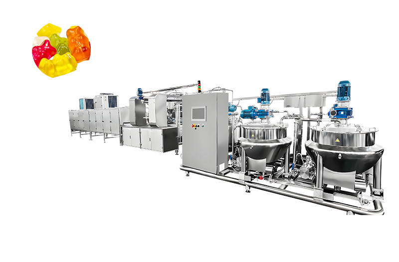 Automatic gummy production line