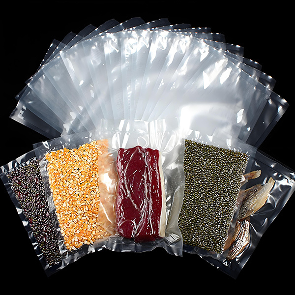 Food vacuum bags packing
