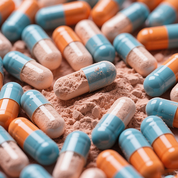 Powder filled capsule