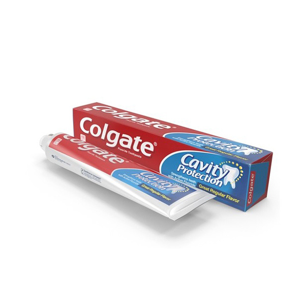 Toothpaste tube packing