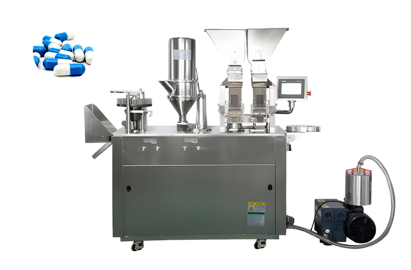 Semi-Automatic Capsule Filling Machine with Dual Loader CGN208S