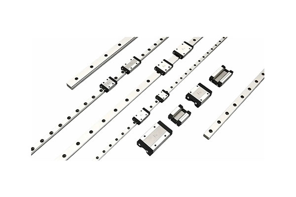 Two Rows Of Miniature Linear Guides