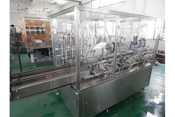 Two Lane Filling and Two Heads Capping Machine