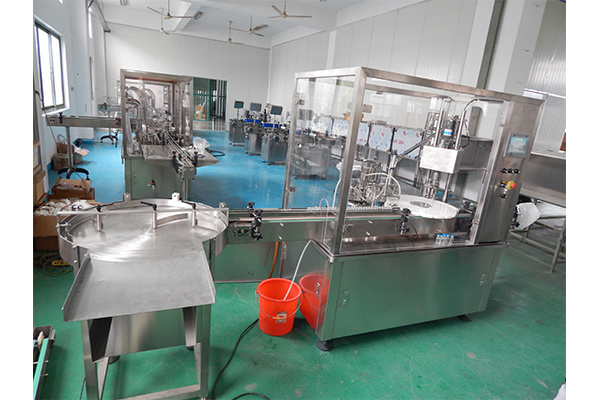 Filling, Stoppering, Capping Monoblock Machine