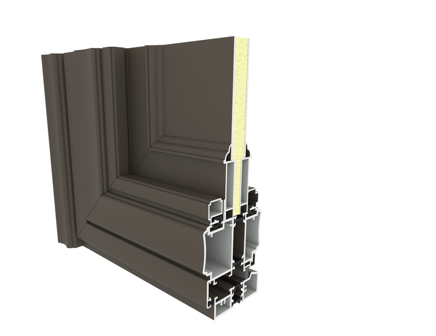 china security aluminum doors