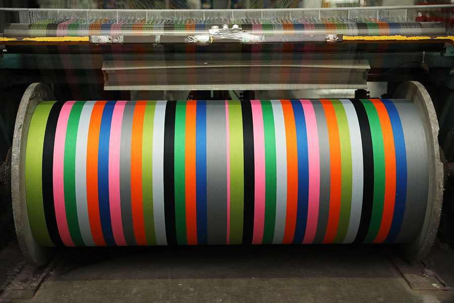 Warping carriage