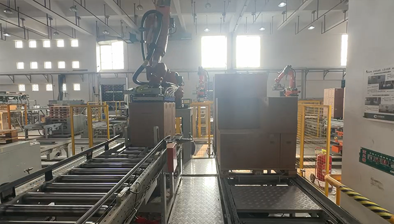 烟箱拆垛