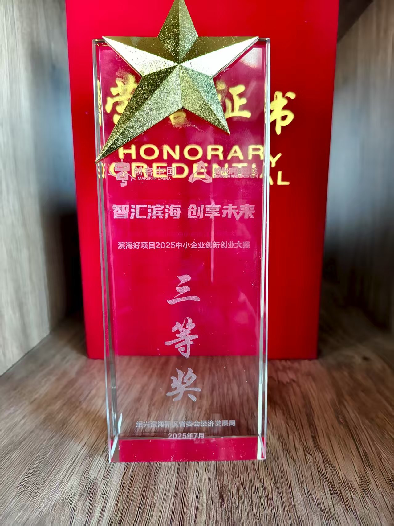 Third Prize in the 2025 Innovation and Entrepreneurship Competition