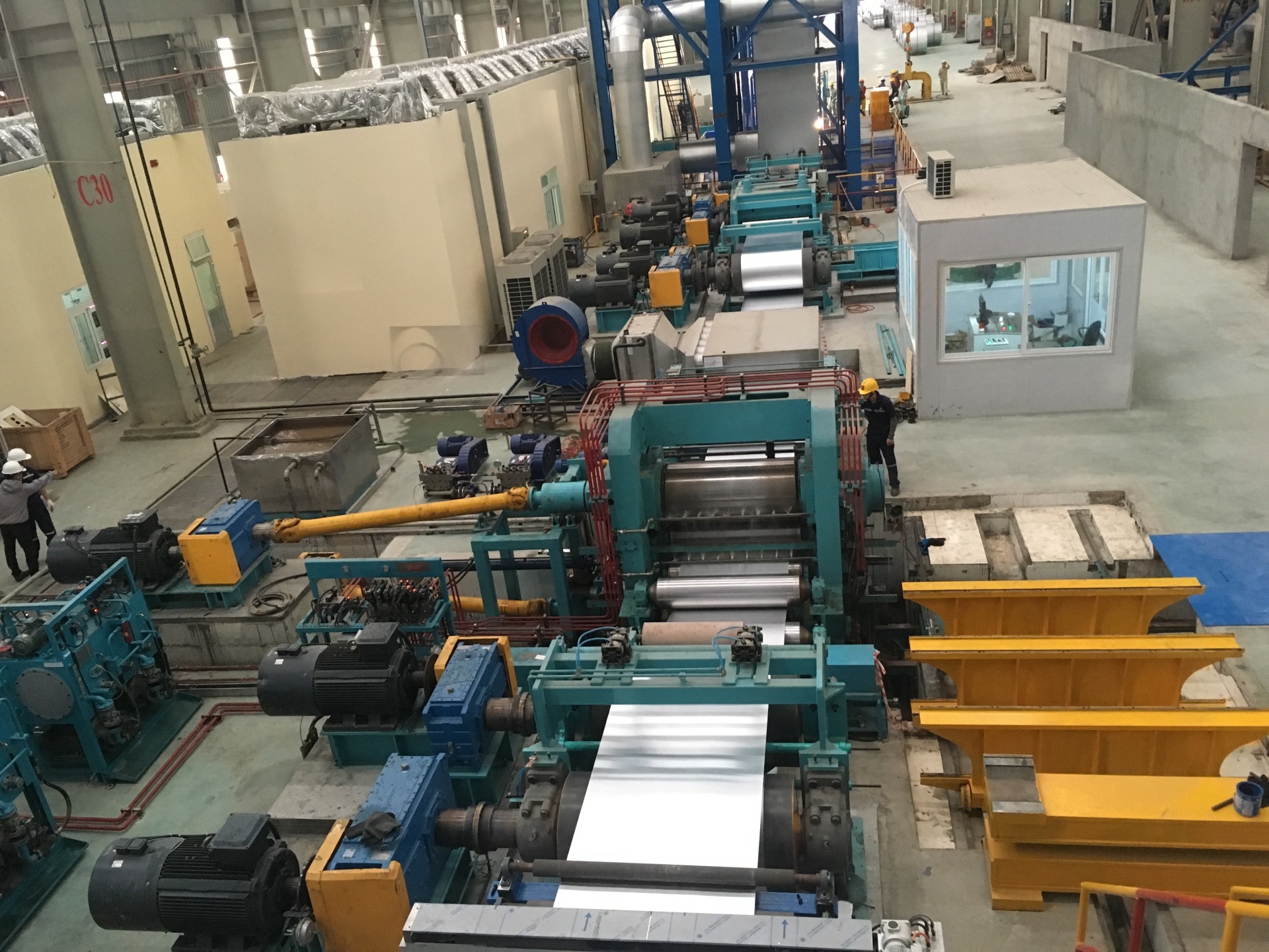 Steel plate equipment