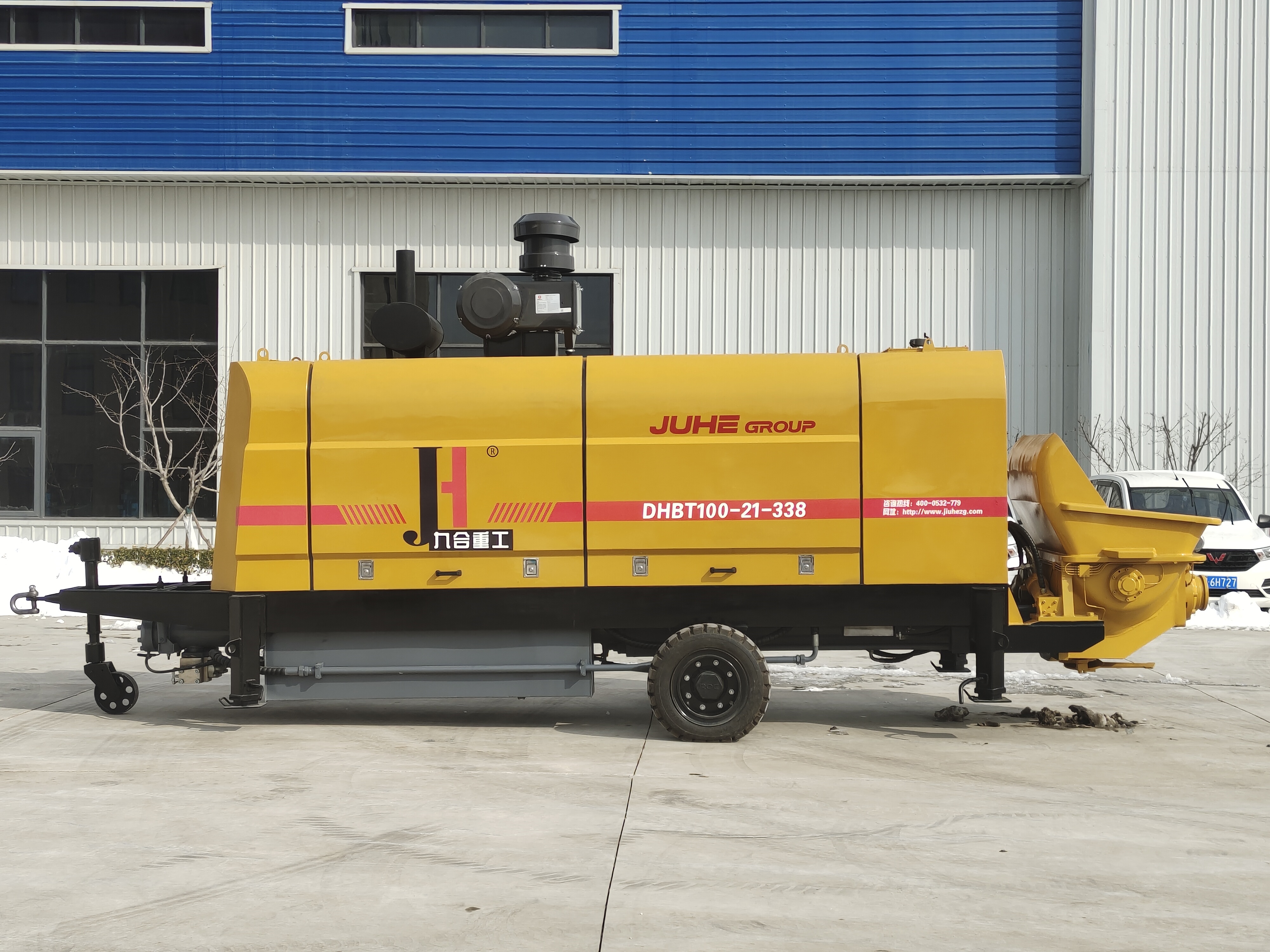 Key Features and Advantages of Trailer Concrete Pumps in Construction