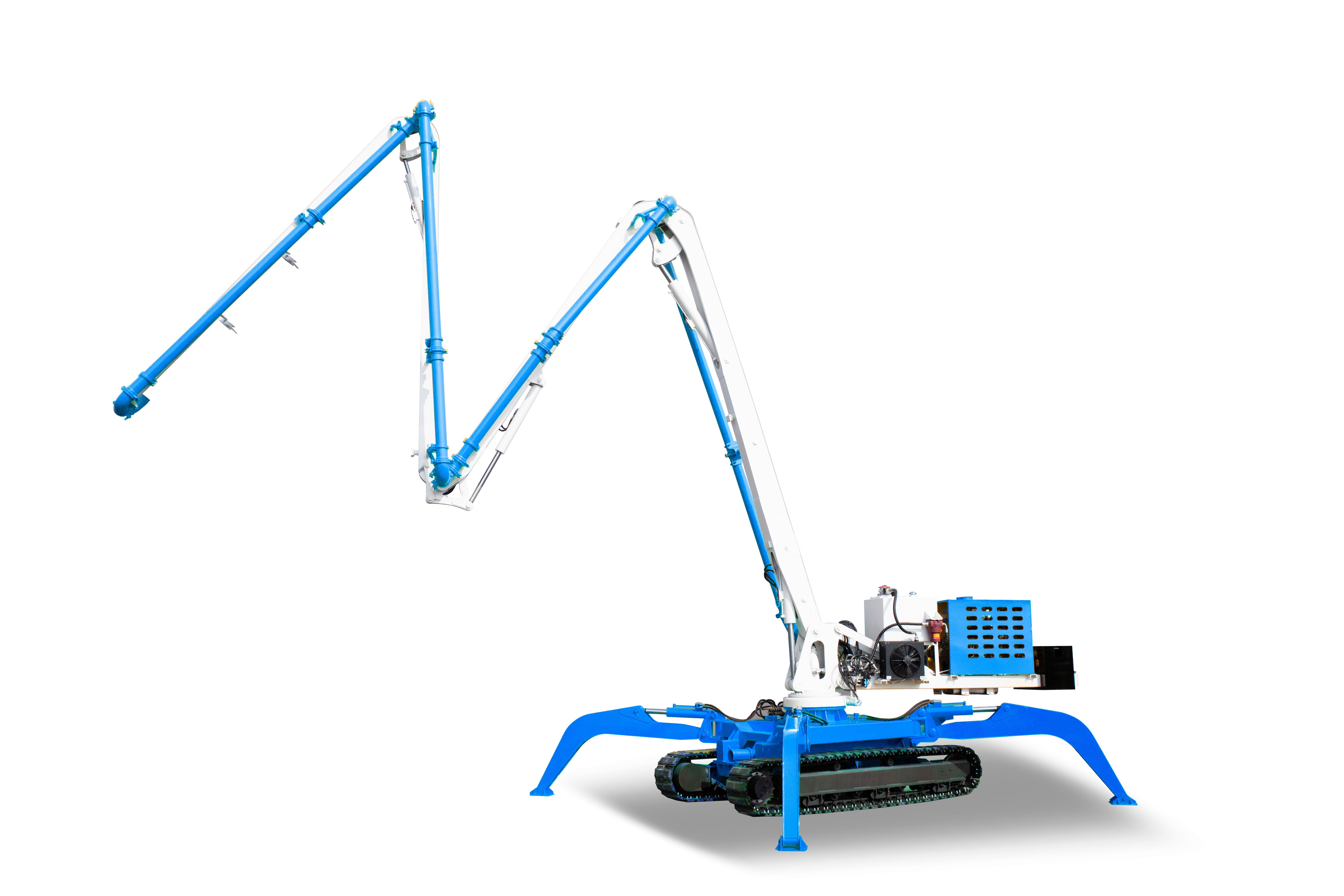 HGL23-4M Crawler hydraulic concrete placing boom
