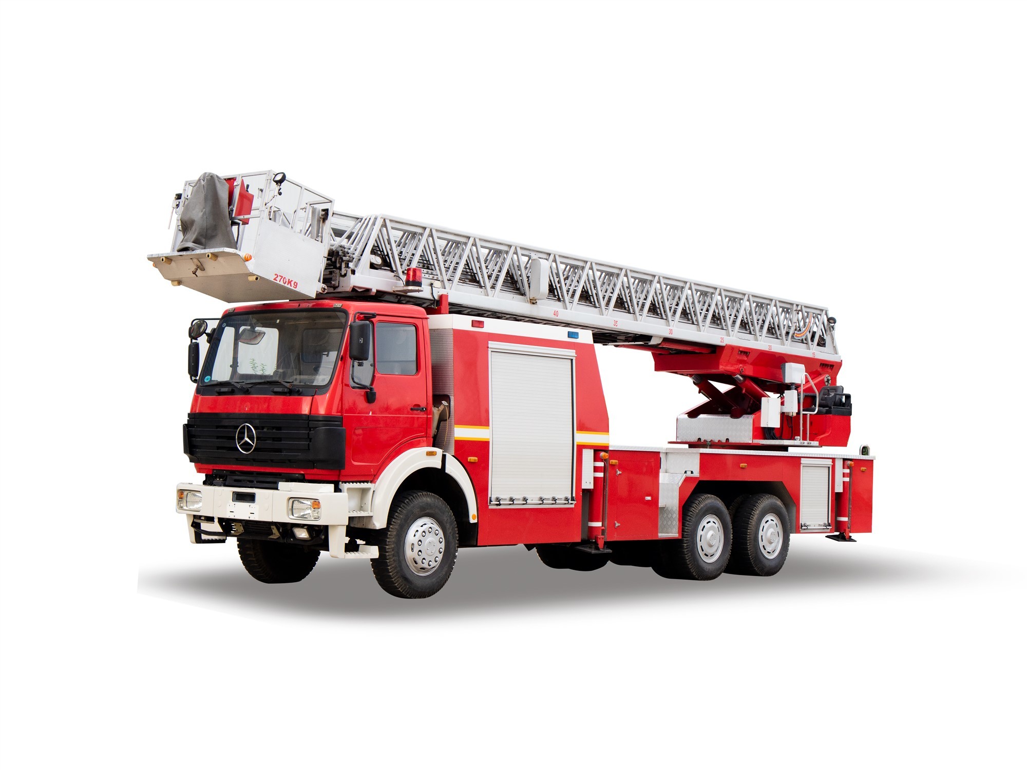 Aerial Ladder Fire Truck
