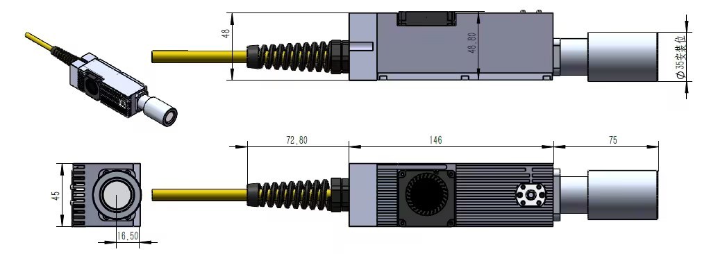 4W/8W端泵激光器