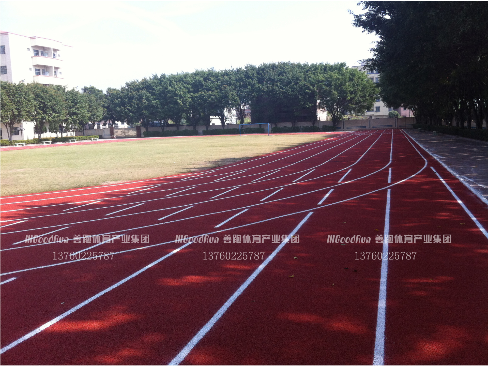 東莞文暉學(xué)校塑膠跑道
