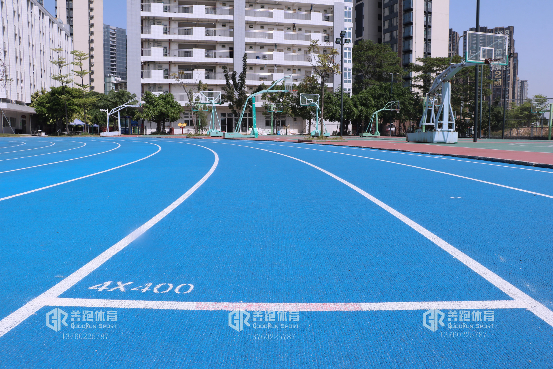 深圳塑膠跑道施工公司，塑膠跑道施工報(bào)價(jià)