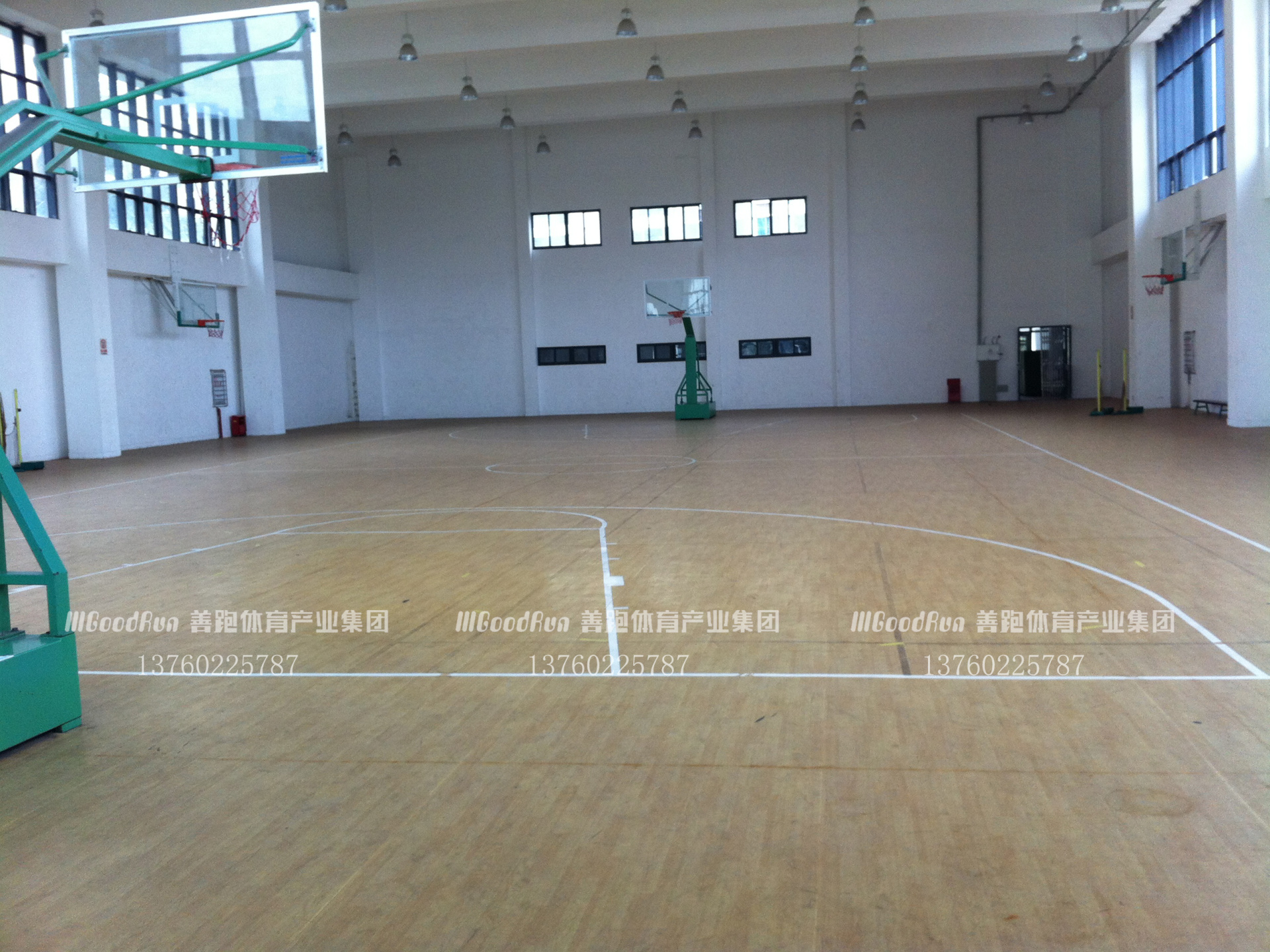 福州八中新校區(qū)體育館,運動木地板