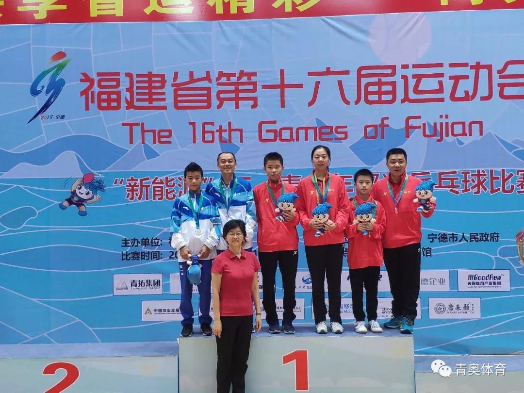 比賽結(jié)果公布 | 福建省第十六屆運(yùn)動(dòng)會(huì)(青少兒部)乒乓球比賽