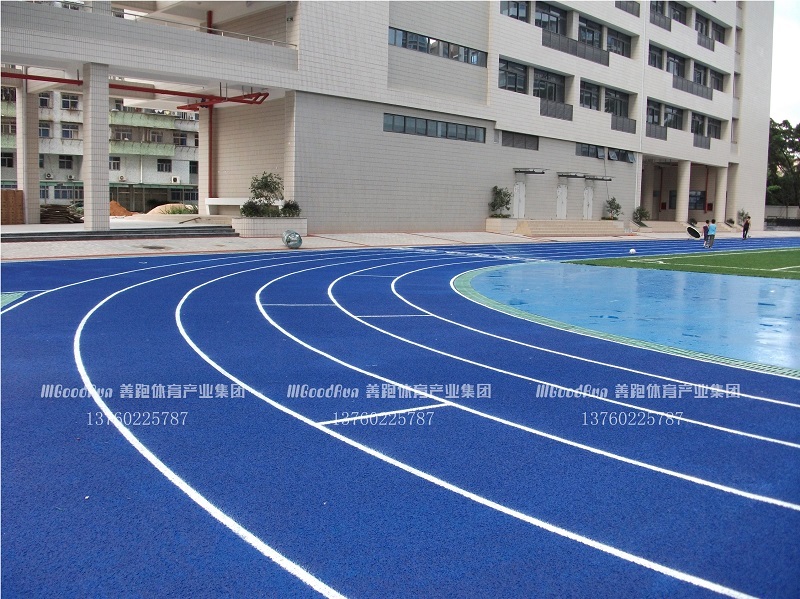 深圳學(xué)校CS碳構(gòu)水性跑道