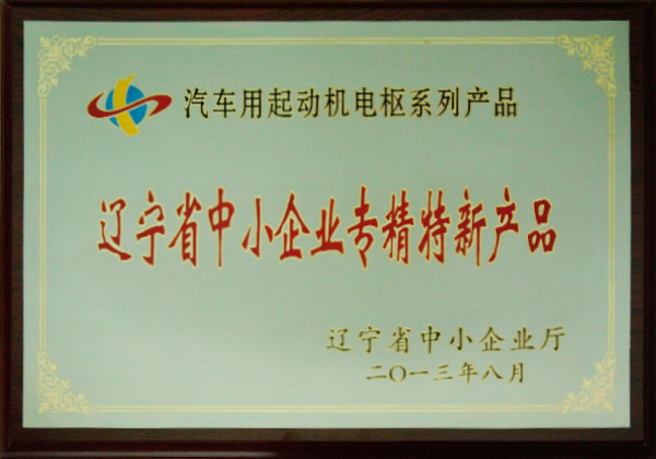 Liaoning Province specialized and new products for small and medium-sized enterprises Liaoning Province specialized and new products for small and medium-sized enterprises