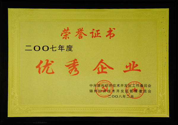2006 Outstanding Enterprise 2006 Outstanding Enterprise