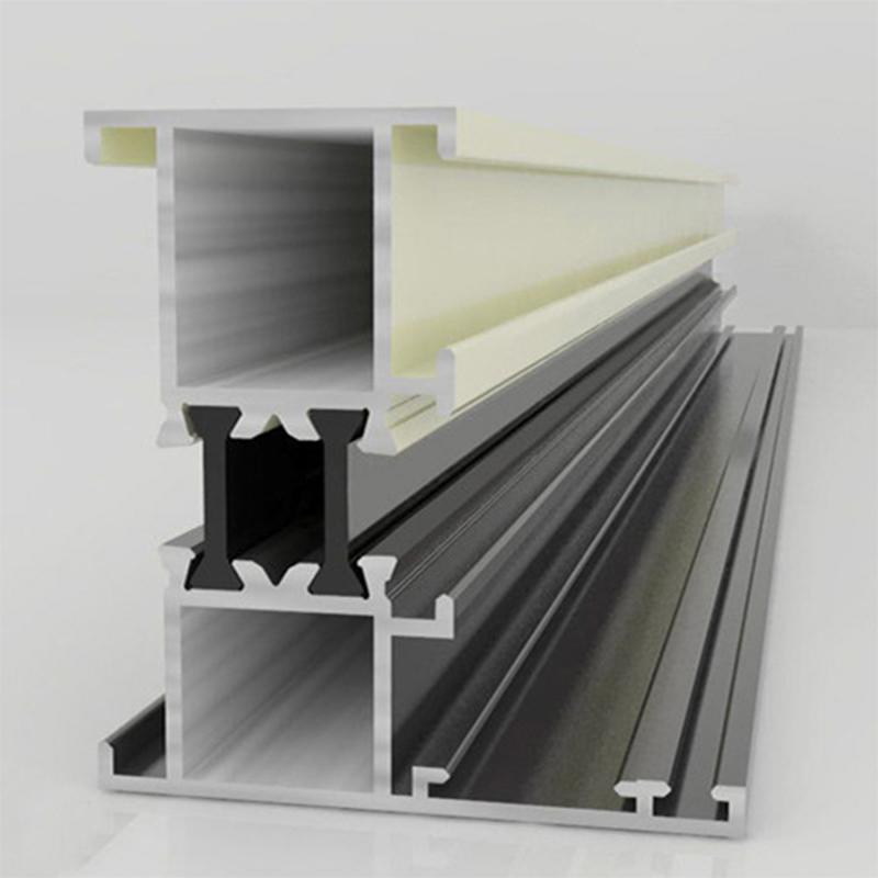 Perfil de aluminio para puertas y ventanas