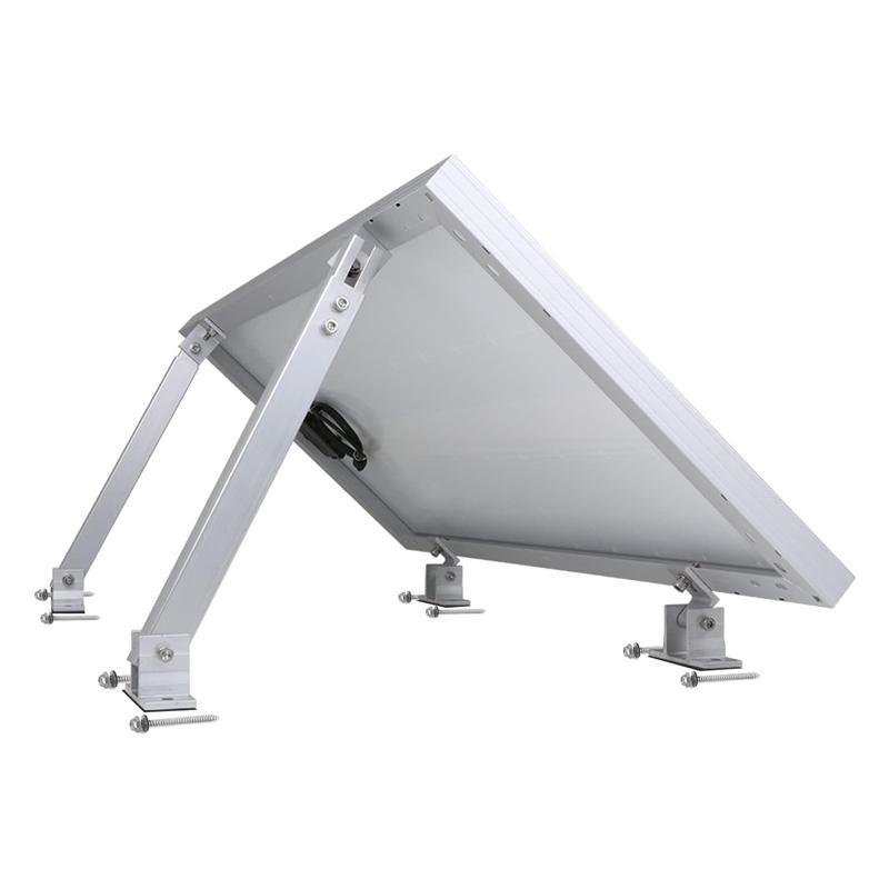 Montaje ajustable del panel solar de la pata delantera con soporte de aleación de aluminio 6005 Hardware