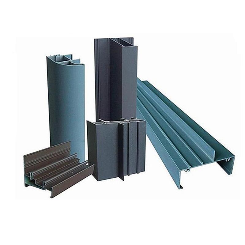 Perfil de aluminio OEM 6063-T5 para puertas y ventanas