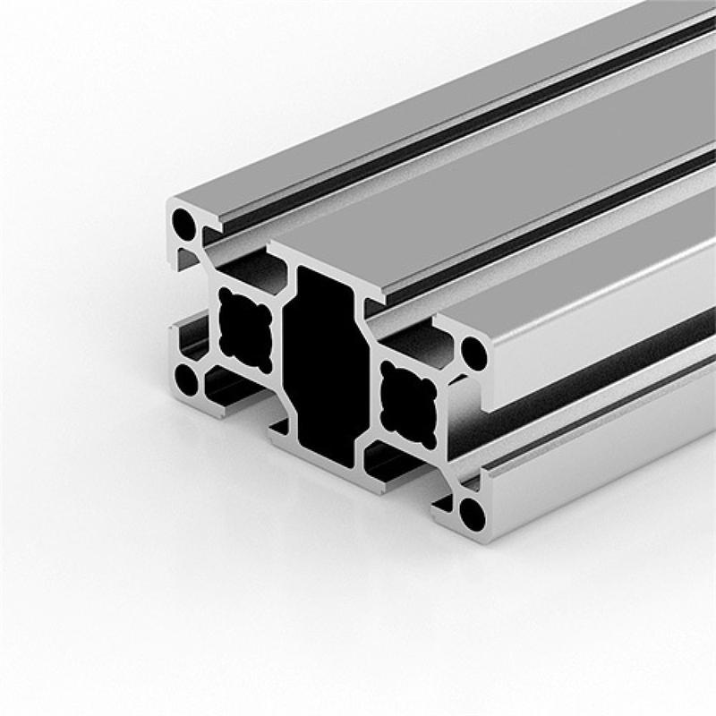 Perfil de extrusión de aluminio con ranura en T, diseño personalizado y acabado personalizado admitidos