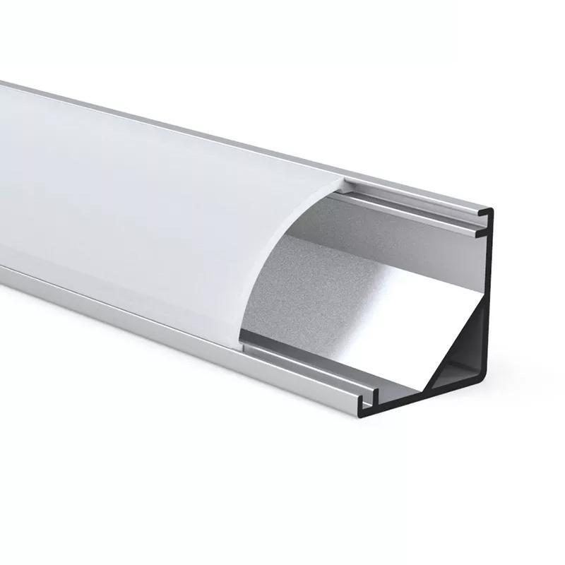 Perfil de canal de montaje de aluminio con tira de LED del fabricante