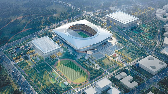 Проект Спортивного центра Сюнъань Проект Спортивного центра Сюнъань