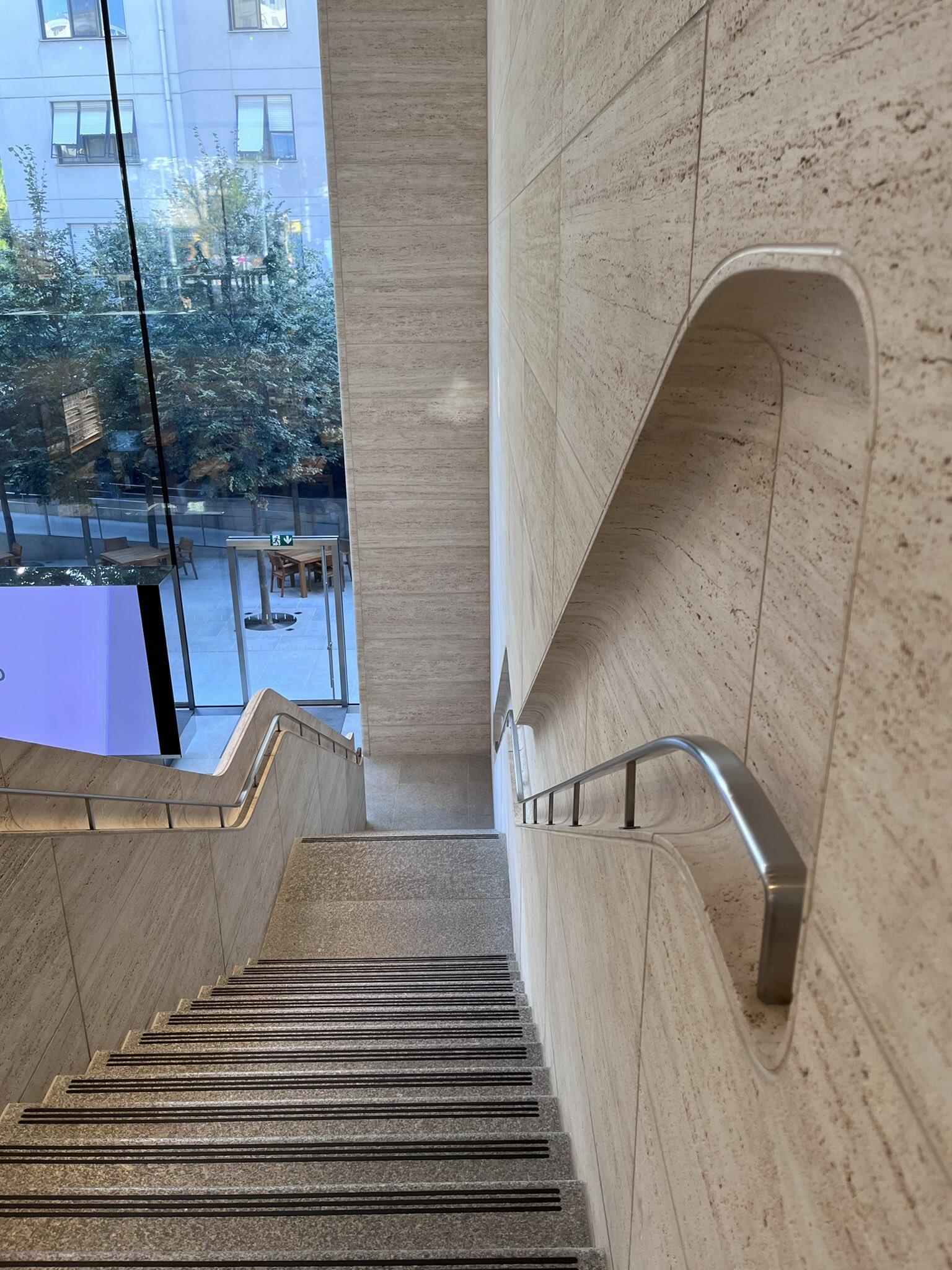 Travertine Escalator
