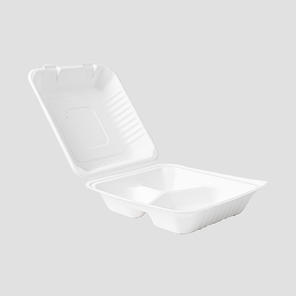 8" x 8" clamshell(3 compartment) 8" x 8" clamshell(3 compartment)