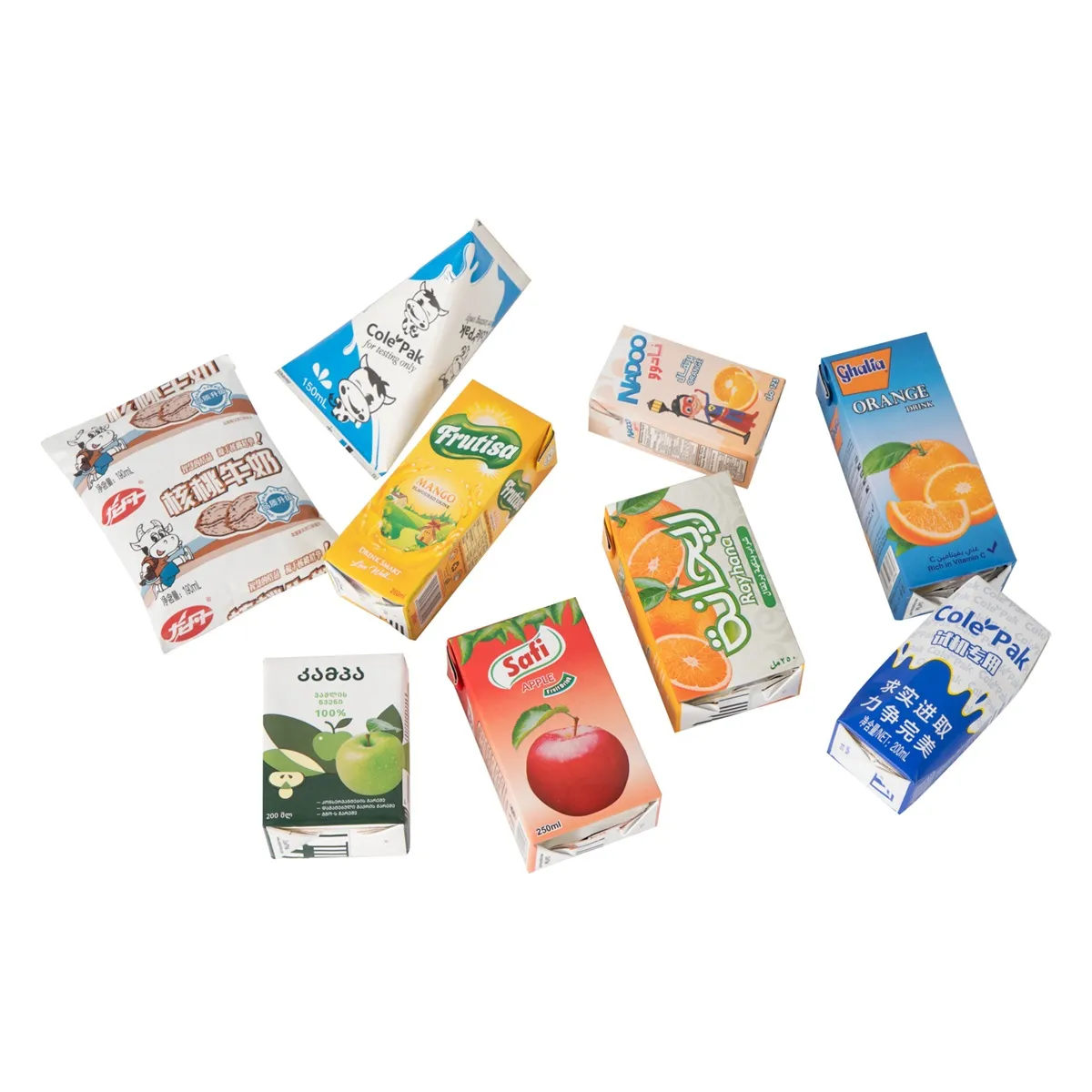 Standard requirements for aseptic packaging of milk