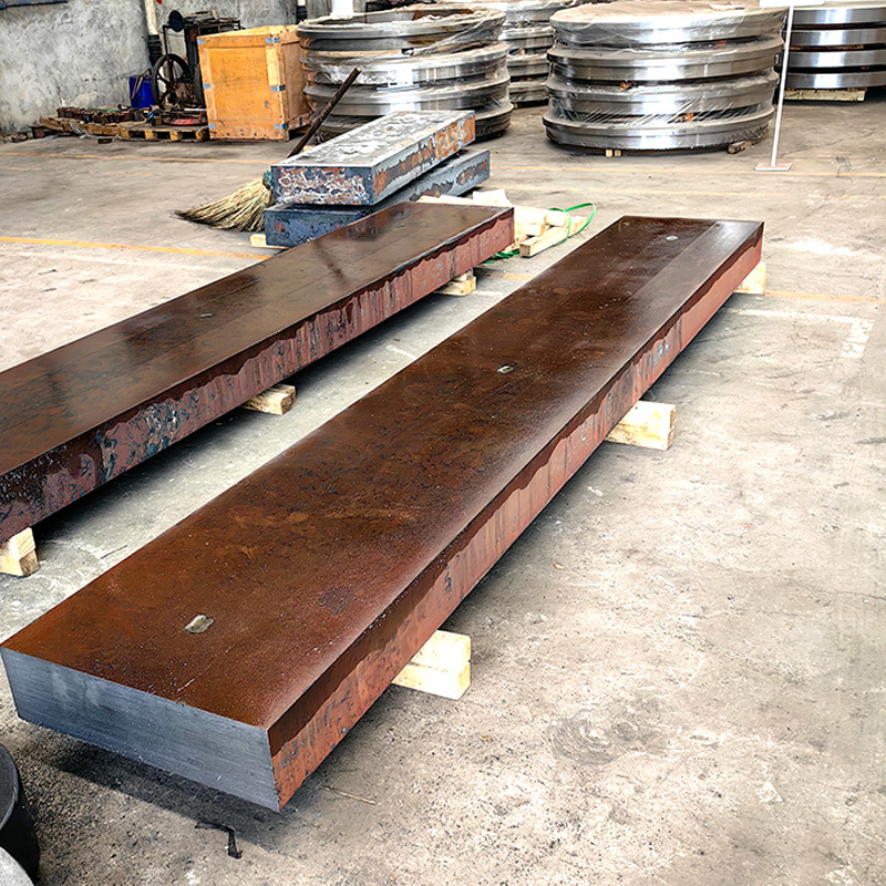 Square strip forging