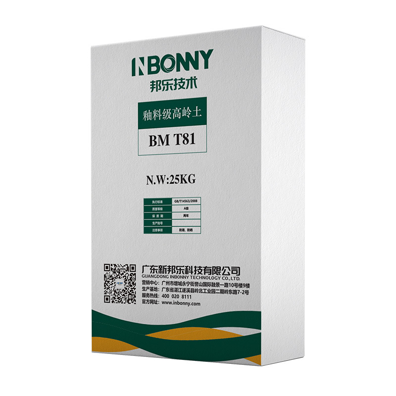 BM T81, a high-quality kaolin clay specifically for ceramic washing