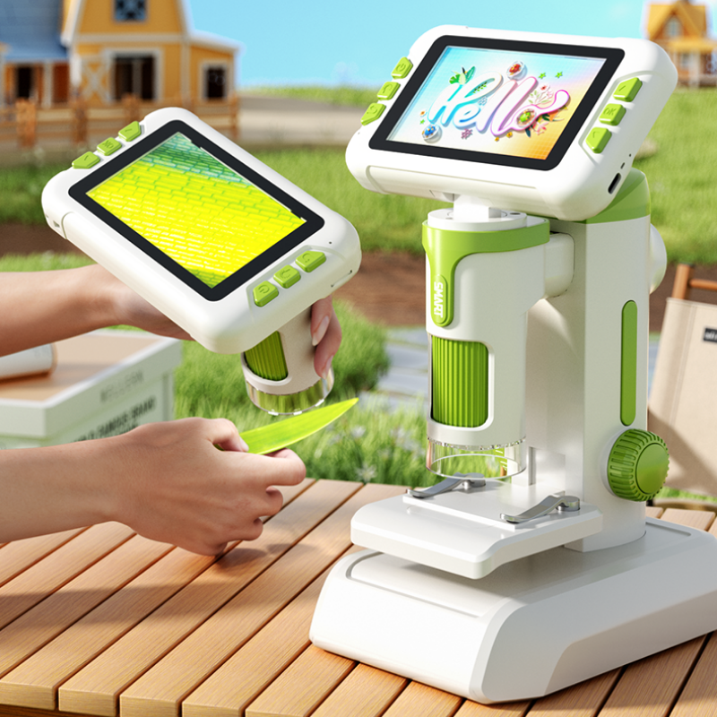 Camera and microscope