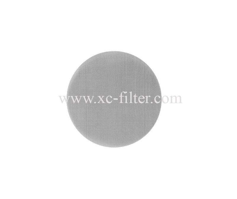 Round shape plain weave