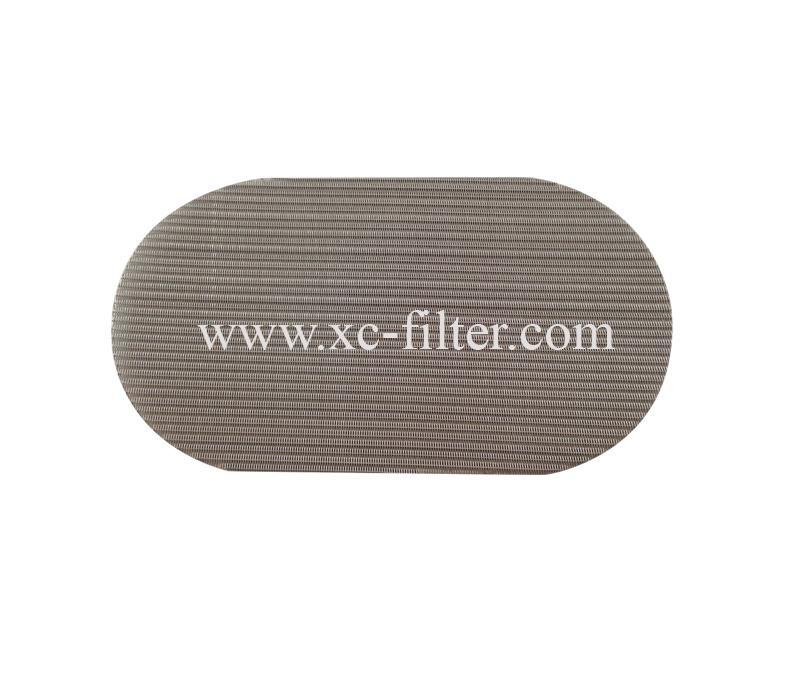 Oval shape dutch weave