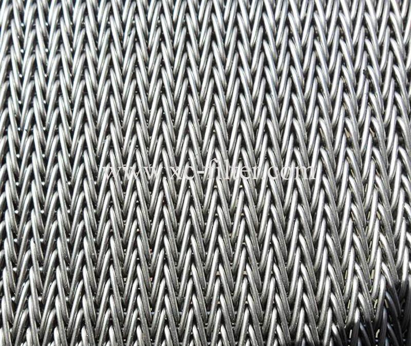 cchevron mesh belt