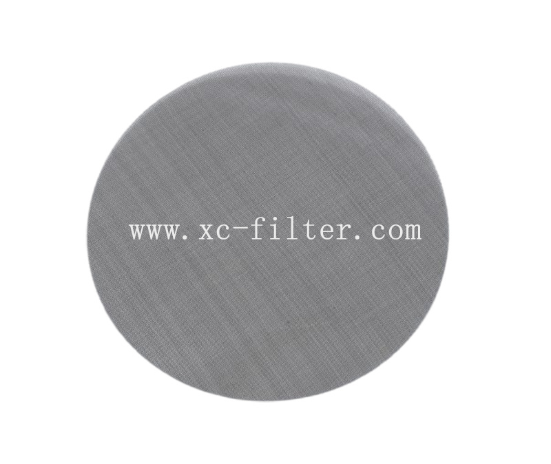 Round shape plain weave