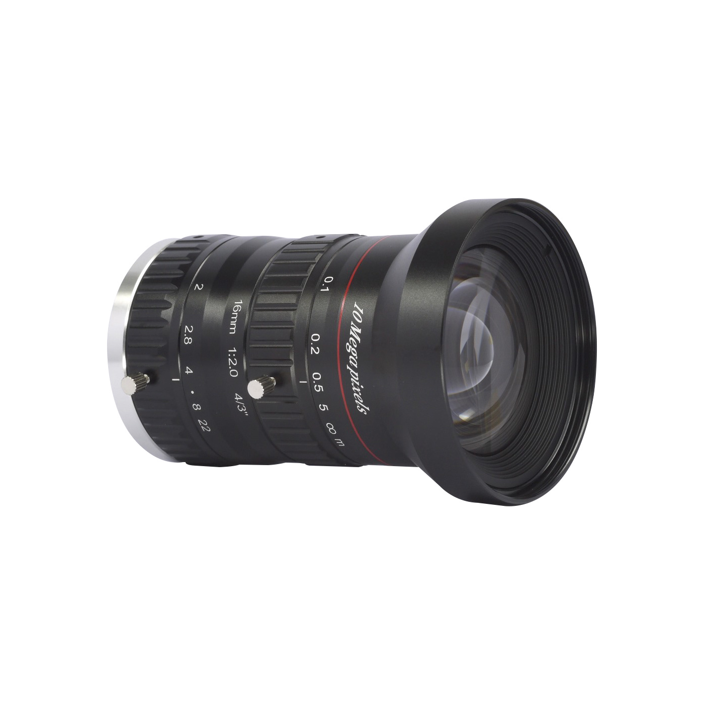4/3'' 10MP 16mm large aperture high-resolution FA lens
