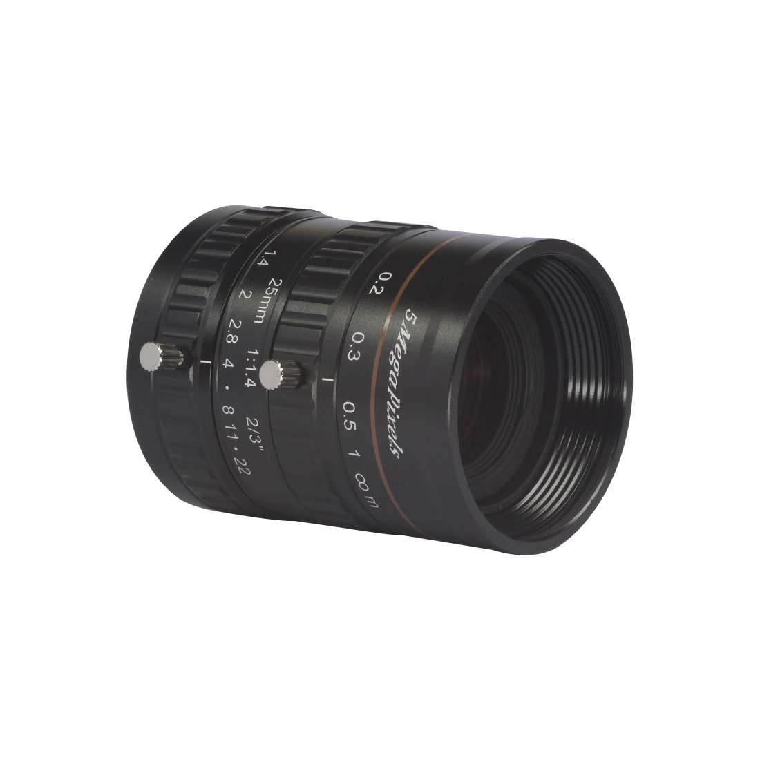2/3'' 5MP 25mm large aperture high-resolution FA lens